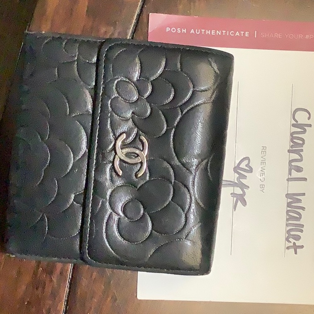 Chanel black wallet